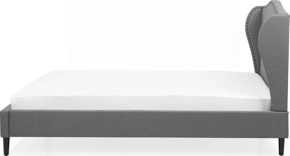 Beliani Lova COLMAR 180 x 200 cm Pilka