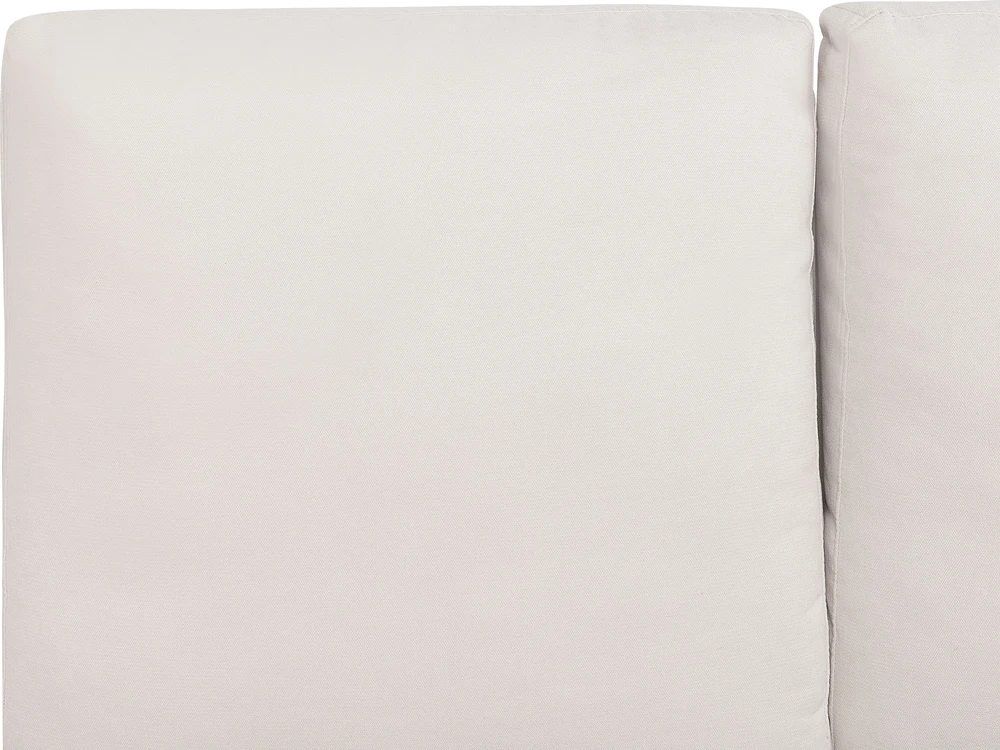 Beliani Lova MELLE, 180 x 200 cm, šviesiai smėlio spalvos