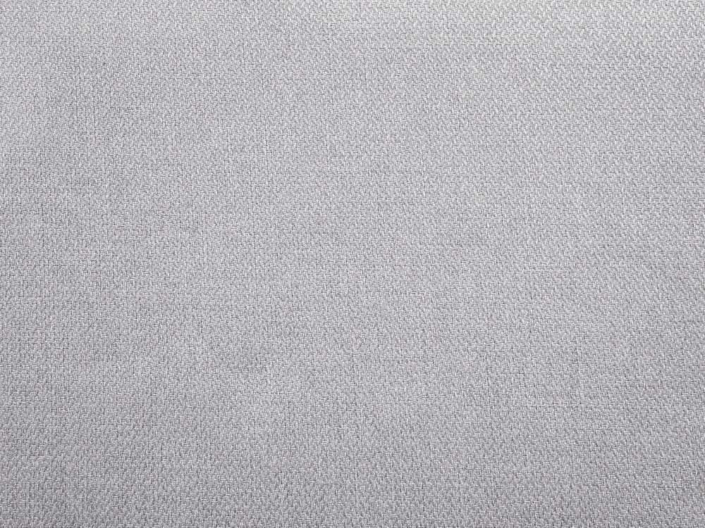 Beliani Dvivietė išskleidžiama sofa BREKKE šviesiai pilka