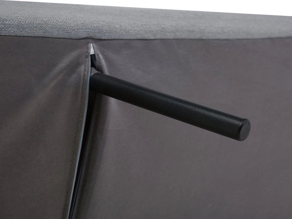 Beliani Dvivietė sofa-lova INGARO Pilka