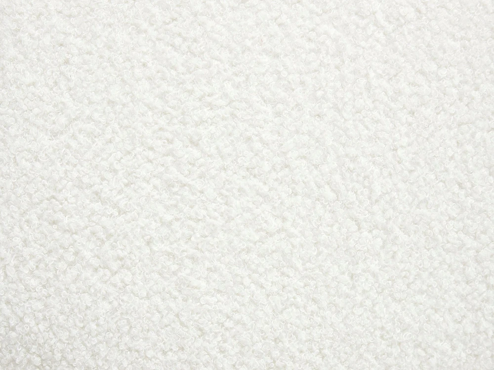 Sofa Beliani Šezlongas CHINON Boucle baltos spalvos