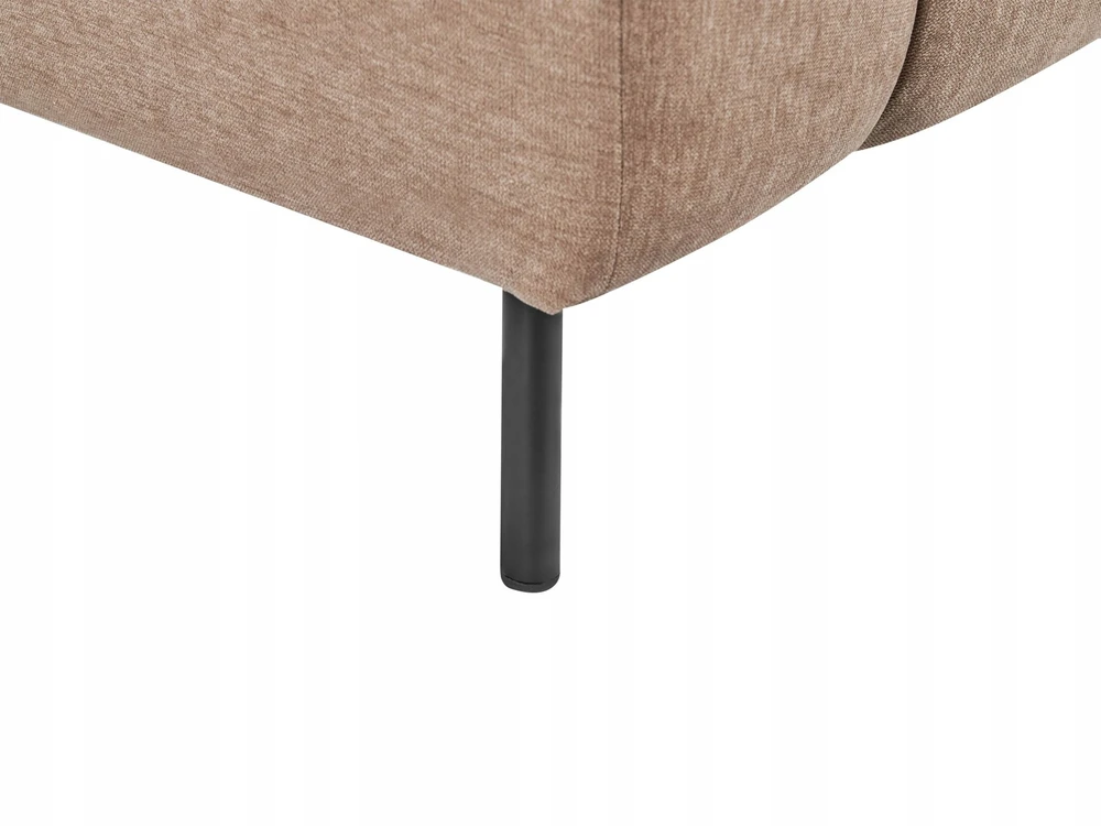Sofa Beliani Kairysis šezlongas LANNILS šviesiai rudas