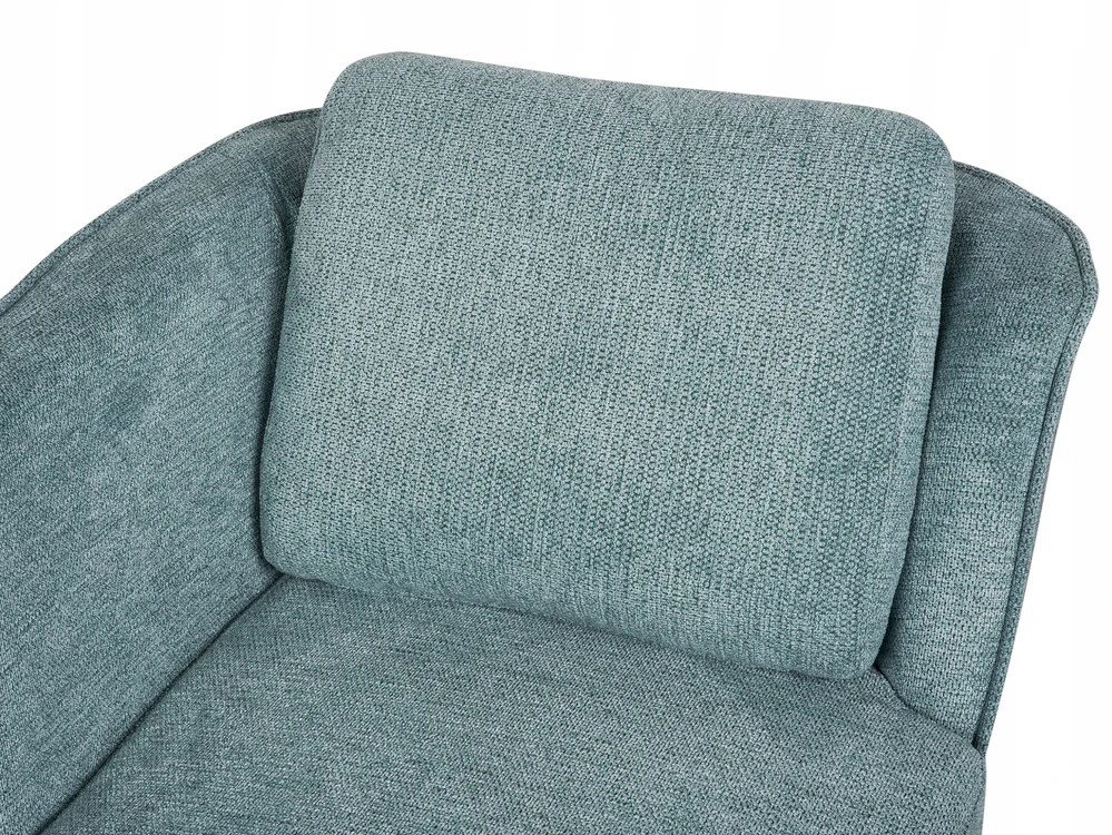 Sofa Beliani Dešininis gultas ARTHEZE, mėlynas