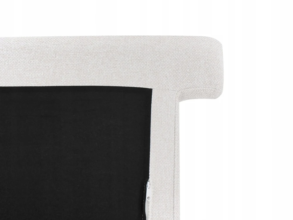 Beliani Dešininė šezlongo sofa SIEVOZ šviesiai smėlio spalvos