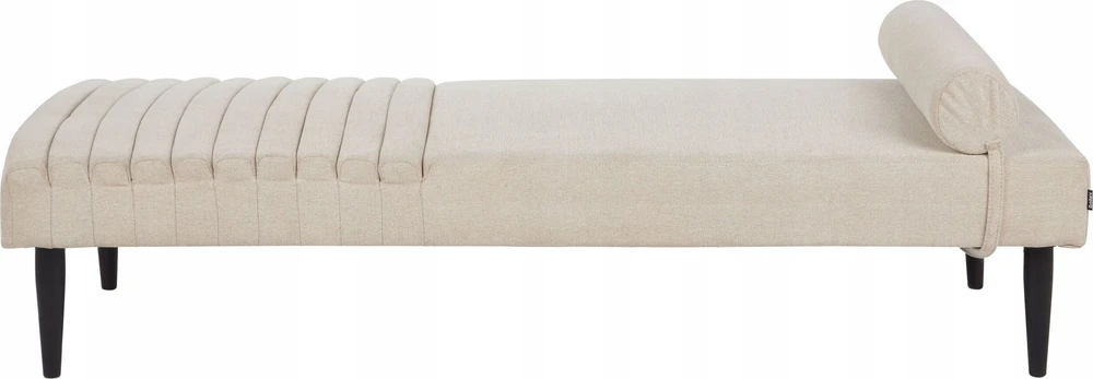 Sofa Beliani Šezlongas MAURIAC smėlio spalvos