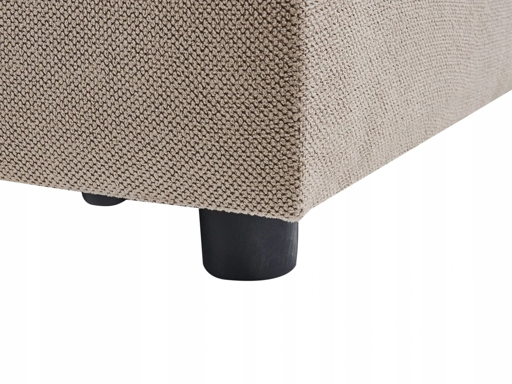 Sofa Beliani Šezlongas VIZILLE smėlinės spalvos