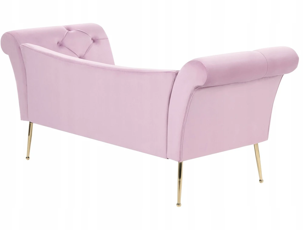 Sofa Beliani NANTILLY gultas iš veliūro, šviesiai violetinės spalvos