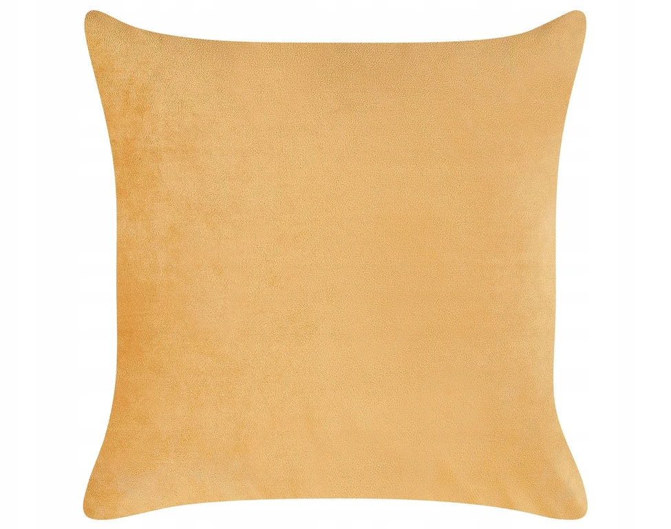 Beliani Dešininė gulto tipo sofa GONESSE, veliūras, oranžinė