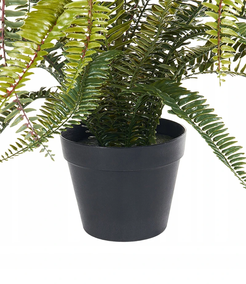 Beliani Dirbtinis augalas FERN LEAF PLANT 105 cm žalias