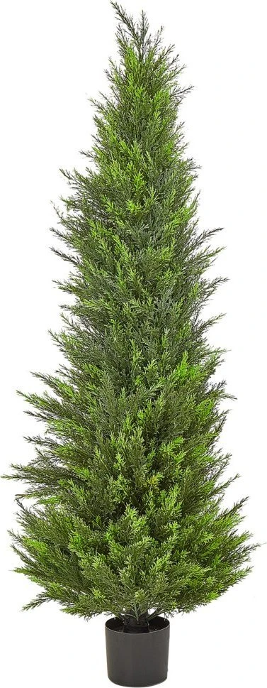 Beliani Dirbtinis augalas CEDAR TREE 153 cm žalias
