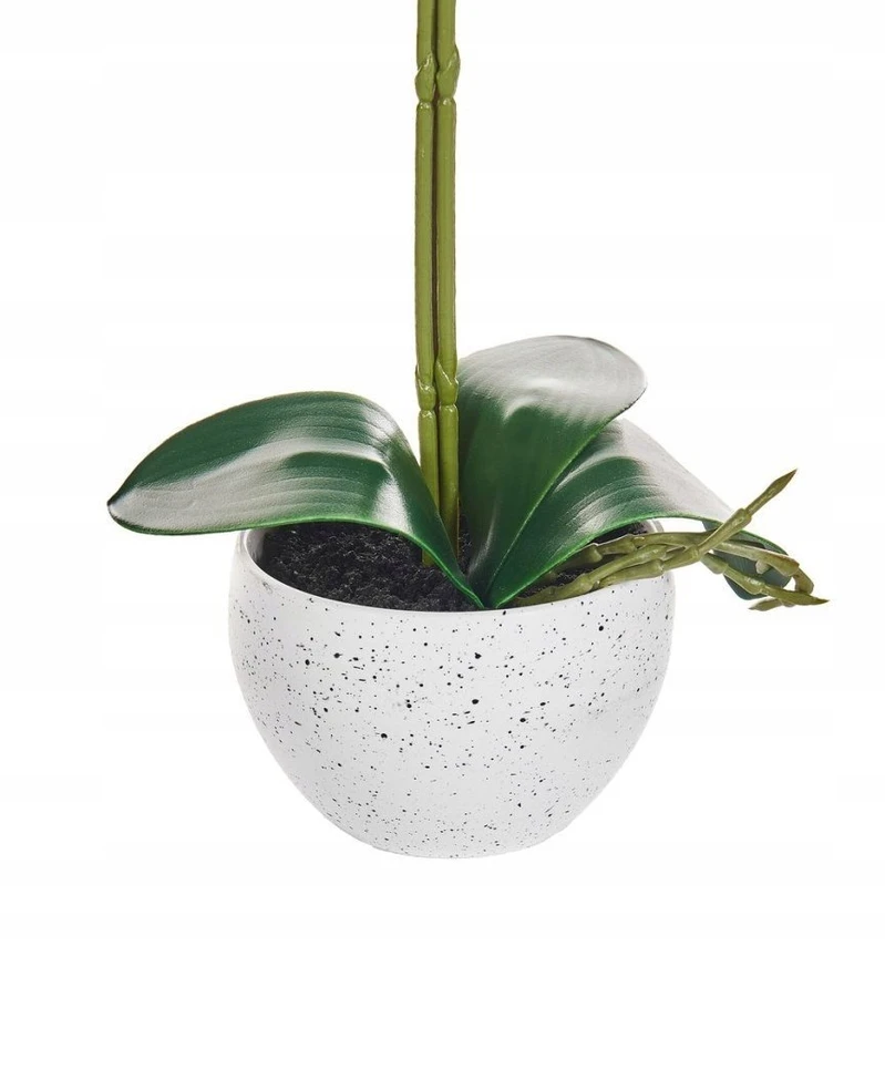 Beliani Dirbtinė gėlė ORCHID 42 cm balta