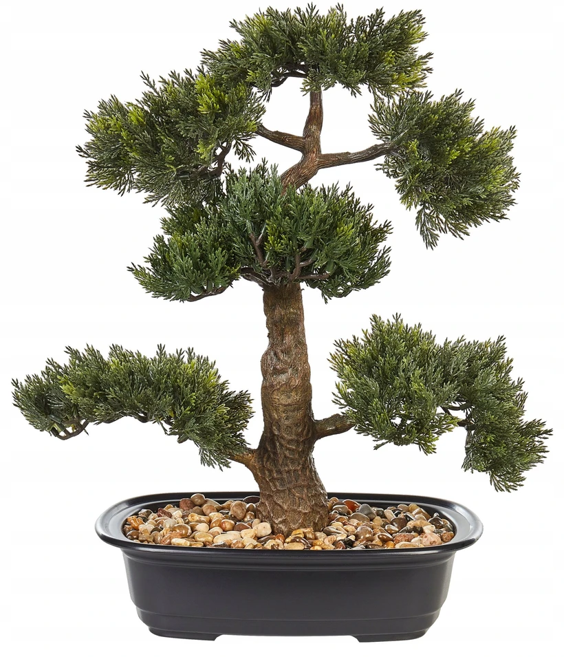 Beliani Dirbtinis augalas PINE 44 cm žalias