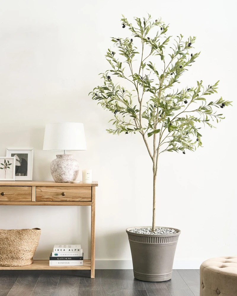 Beliani Dirbtinis augalas OLIVE TREE 178 cm žalias