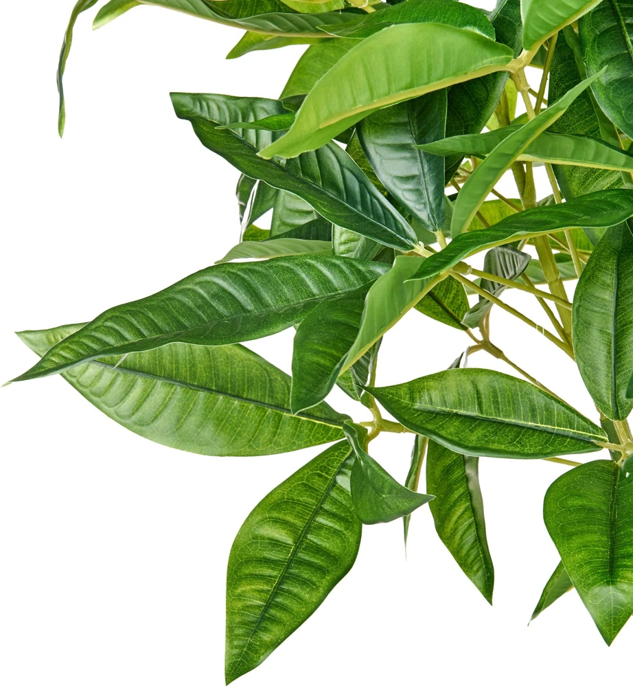 Beliani Dirbtinis augalas PACHIRA TREE 120 cm žalias