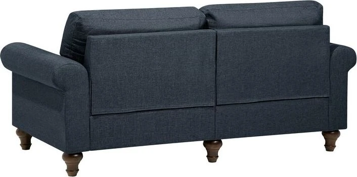 Beliani 3 vietų sofa OTRA tamsiai pilka