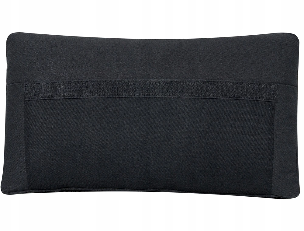 Beliani 5 vietų modulinė kampinė sofa UNSTAD kairinė, juoda