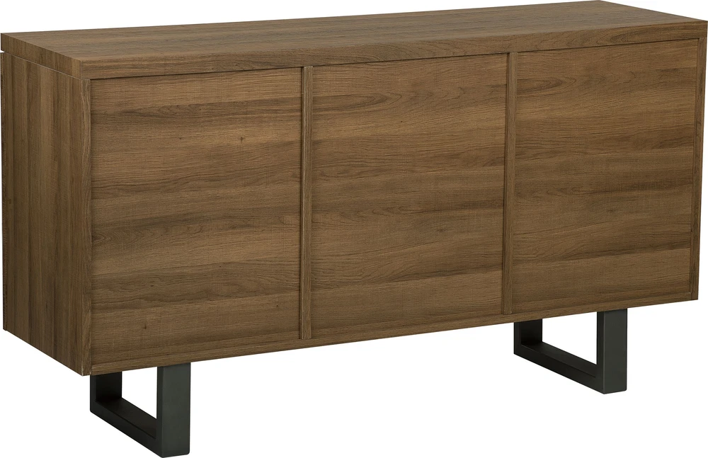 Beliani Spintelė TIMBER tamsiai ruda