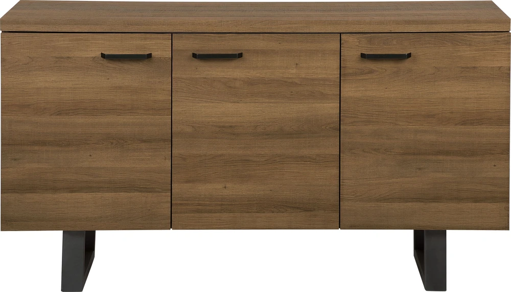 Beliani Spintelė TIMBER tamsiai ruda