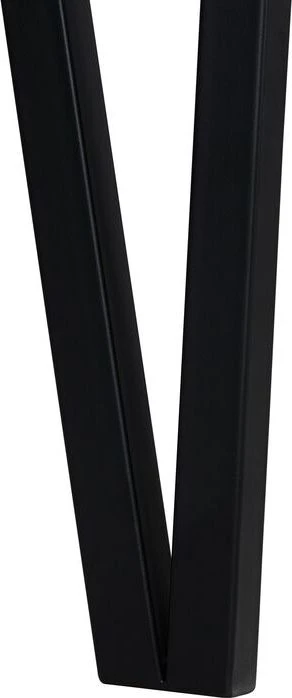 Beliani Valgomojo stalas CAMBELL šviesiai rudas 130 cm 80 cm