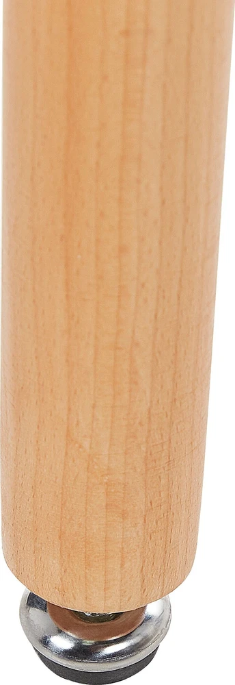 Beliani Valgomojo stalas BOMA baltas 80 cm