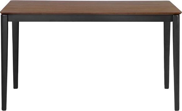 Beliani Valgomojo stalas CEDAR tamsaus riešutmedžio spalvos 135 cm 80 cm