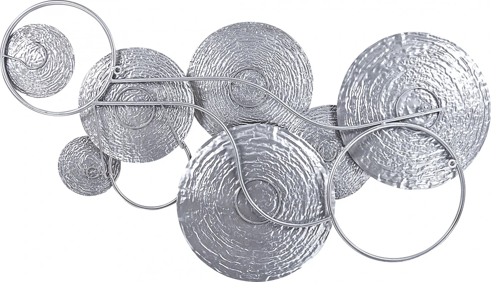 Beliani Sieninis dekoras VANADIUM metalinis 60 cm auksinis
