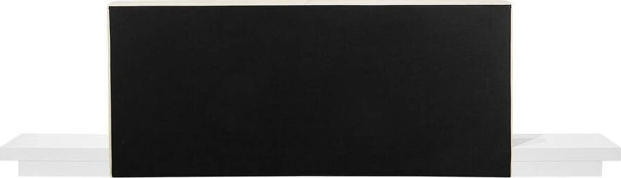 Beliani Vandens lova iš dirbtinės odos ZEN 160 x 200 cm balta