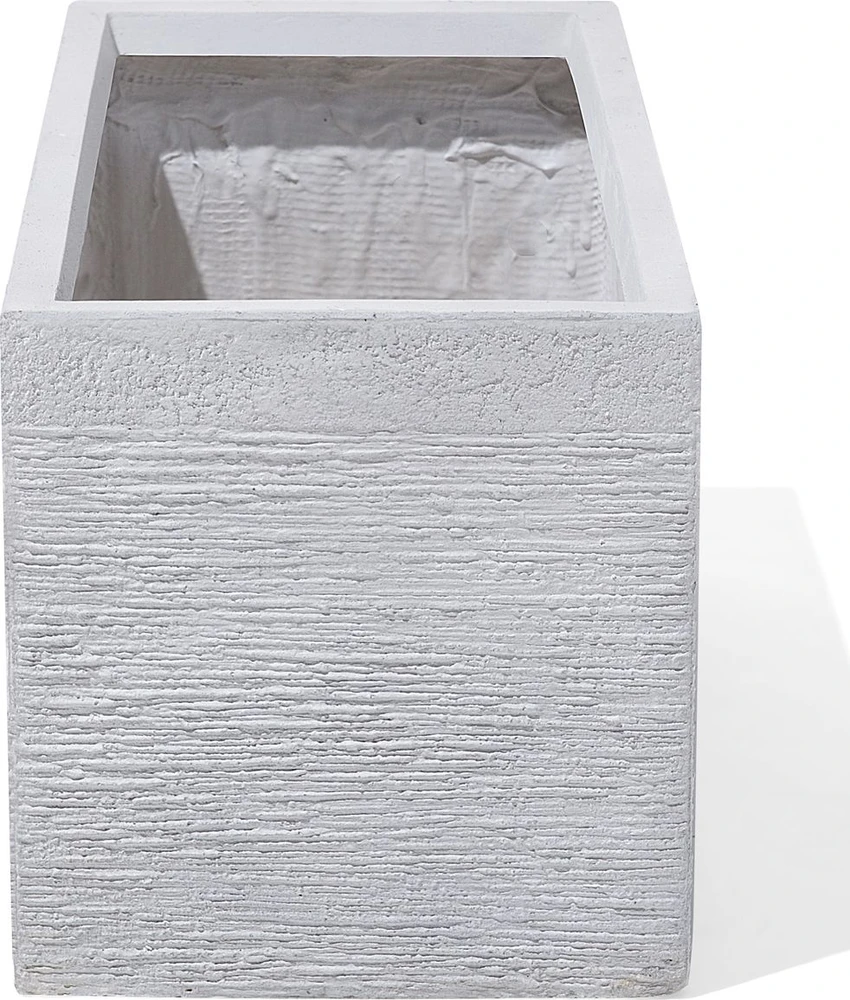 Beliani Vazonas MYRA 60 cm Baltas
