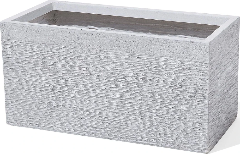 Beliani Vazonas MYRA 60 cm Baltas