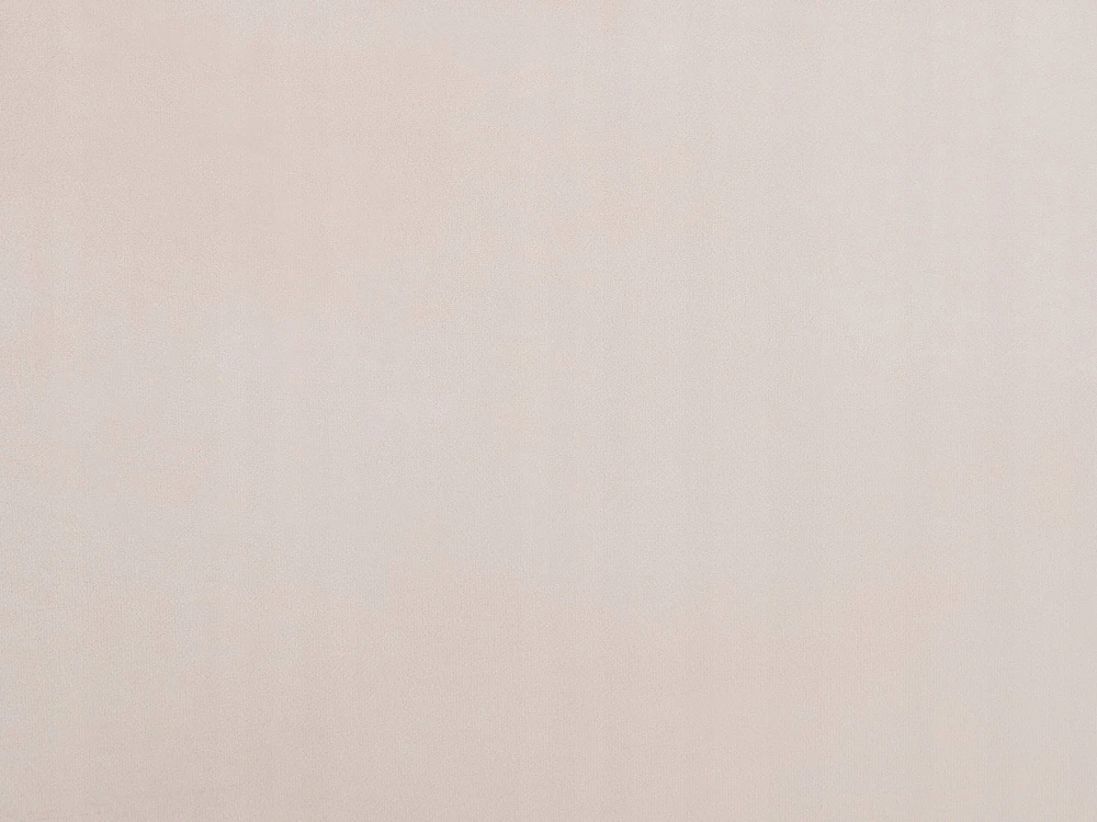 Beliani Dviejų vietų lova FLAYAT 180 x 200 cm, šviesiai smėlio spalvos veliūras