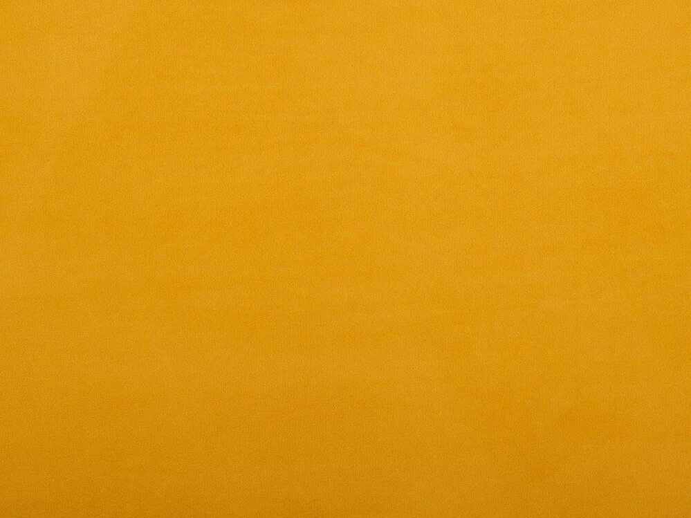 Beliani Dviejų asmenų lova FLAYAT 140 x 200 cm, geltona