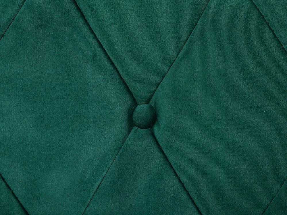 Beliani Veliūrinė lova AVALLON 160 x 200 cm smaragdinė