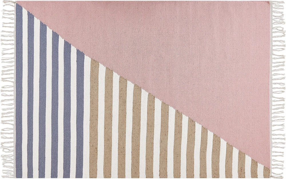 Beliani Kiliminis ENGIZ, spalvotas, 140 x 200 cm, vilna