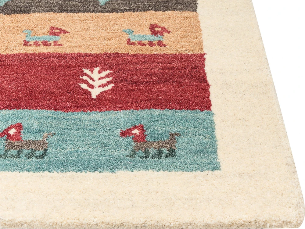 Beliani Kilimas SARILAR spalvingas 160 x 230 cm vilnonis Gabbeh