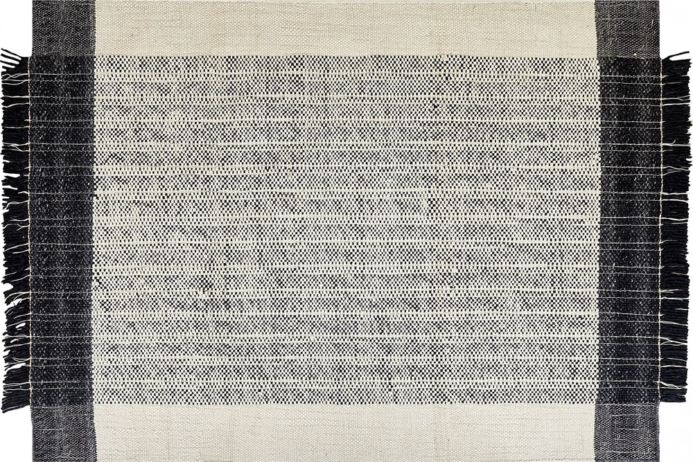 Beliani Kilimas KETENLI baltas 160 x 230 cm vilnos