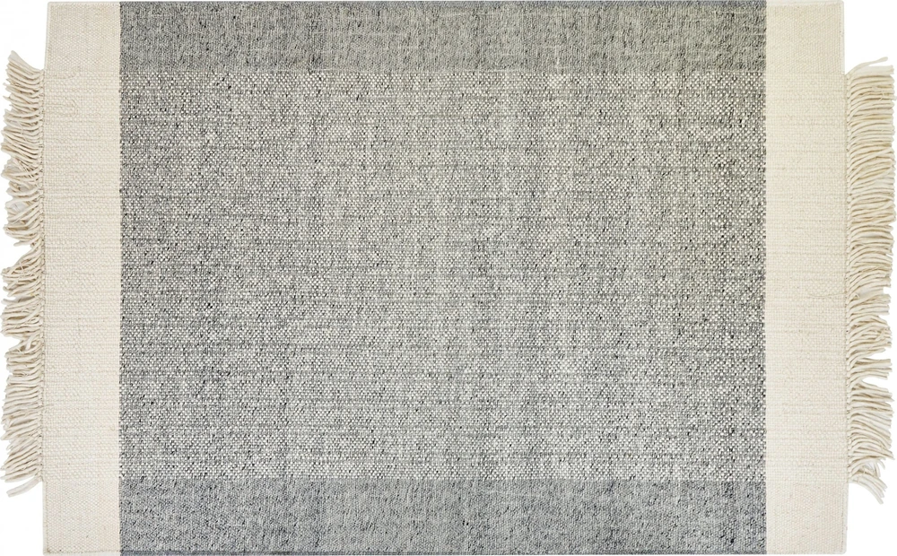 Beliani Kilimas TATLISU pilkas 160 x 230 cm vilnonis