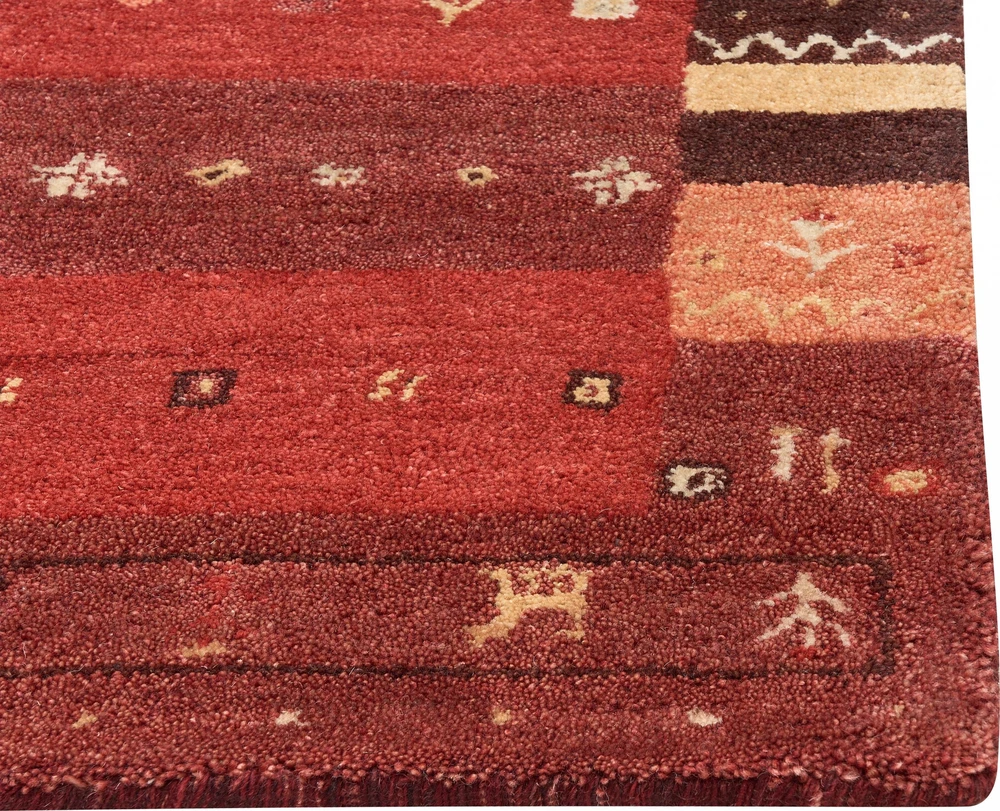 Beliani Kilimas SINANLI spalvotas 160 x 230 cm vilnos Gabbeh