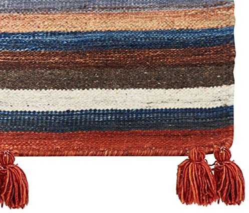 Beliani Kilimas MRGASHAT spalvingas 200 x 300 cm vilnonis Kilim