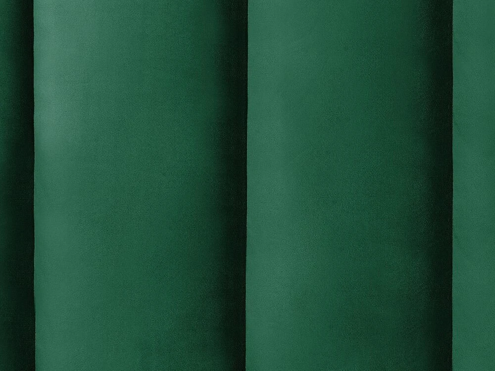 Beliani Trivenė išskleidžiama sofa VIMMERBY, veliūras, smaragdinė