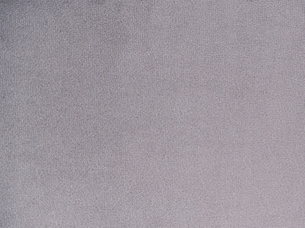 Beliani Dvivietė veliūrinė lova ROUEN 140 x 200 cm tamsiai pilka