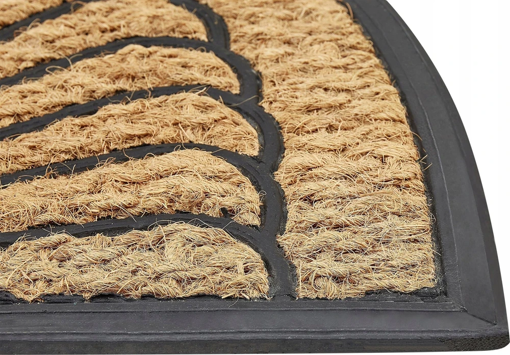 Beliani Wycierakė KORYAK natūralios spalvos 45 x 75 cm kokoso pluoštas