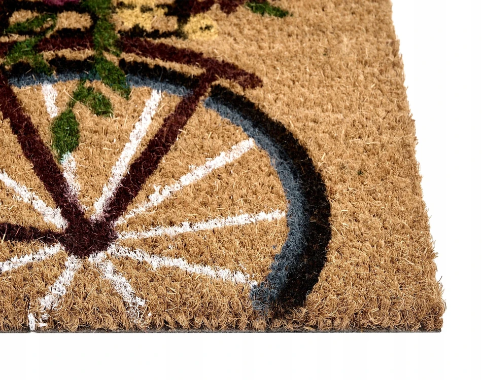 Beliani Sėdimoji AVAK Naturals 40 x 60 cm Dviratis Kokoso pluoštas