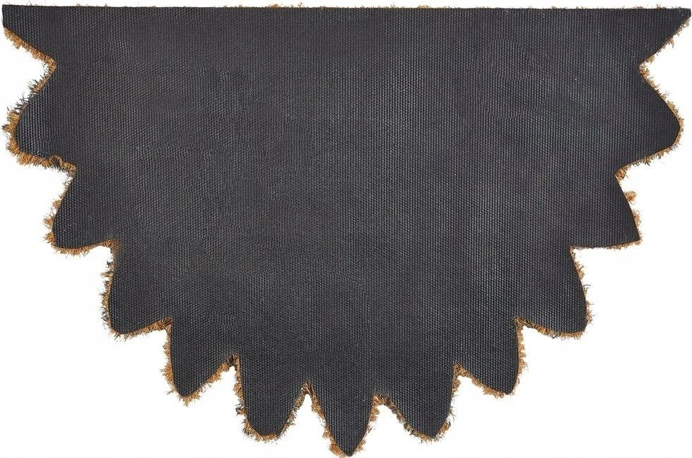 Beliani Durų kilimėlis HOTAKA spalvotas 40 x 60 cm gėlės formos kokoso pluoštas