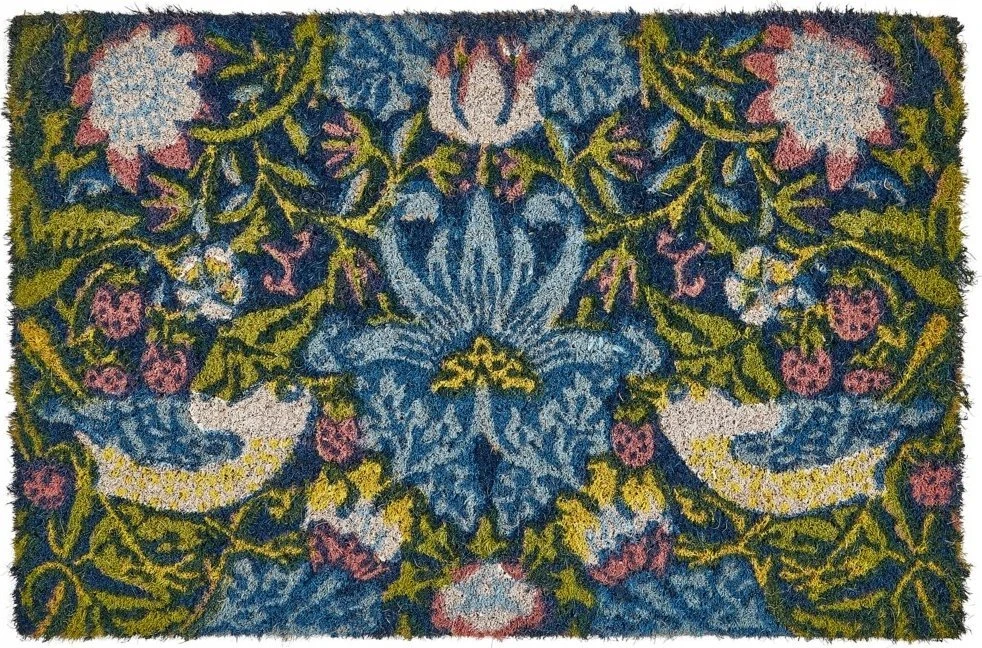 Beliani Durų kilimėlis SAKESAR spalvotas 40 x 60 cm kokoso pluoštas