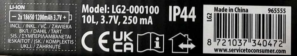 Belideco Mondex LAMPA ZMIENIAJĄCA KOLOR MATOWA JUODA