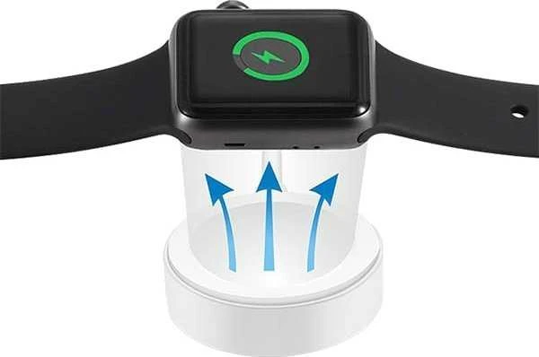Beline belaidis įkroviklis skirtas Apple Watch baltos spalvos 3W BLNAWC01