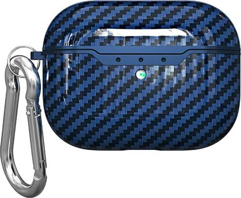 Beline AirPods Carbon Dėklas Air Pods 3blue