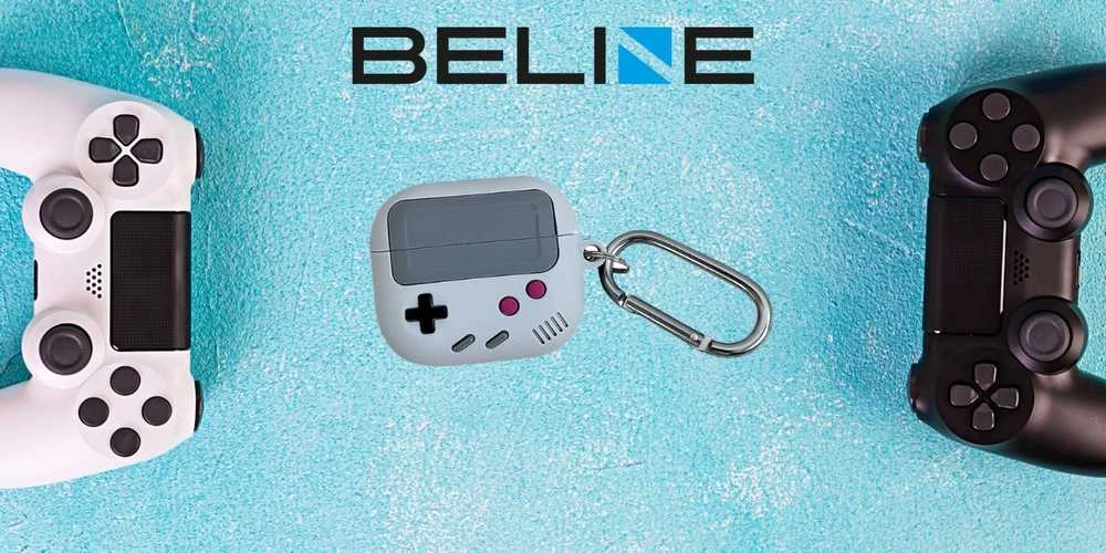 Beline AirPods Gamer Dėklas Air Pods Powder/pilkos spalvos