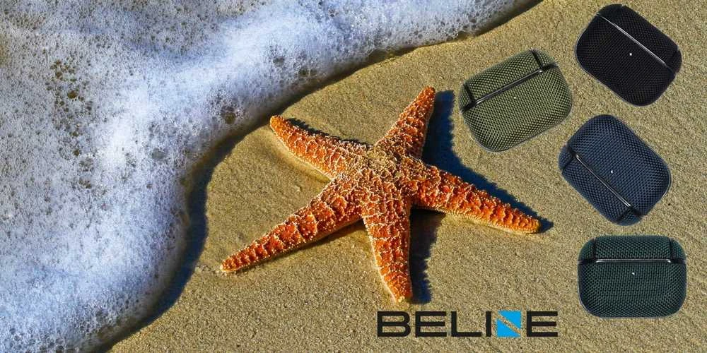 Beline AirPods Shell Dėklas Air Pods 3black/juodas