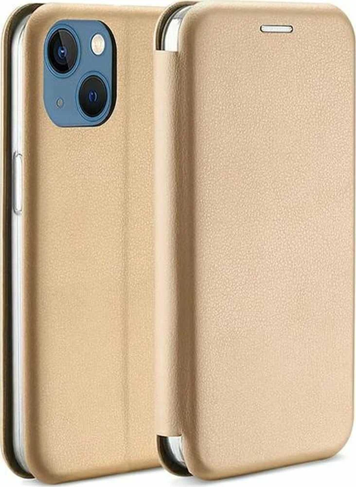 Beline Book Magnetic Apple iPhone 15 Plus 6.7″ Dėklas Gold
